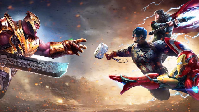 HD-wallpaper-thanos-against-captain-america-iron-man-and-thor