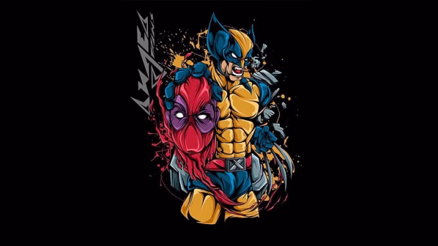 HD-wallpaper-wolverine-x-deadpool-wolverine-deadpool-superheroes-dark-black-oled-artist-artwork-digital-art