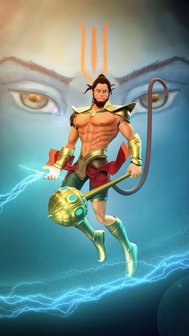 HD-wallpaper-bajrangbali-animated-lord-hanuman-ji