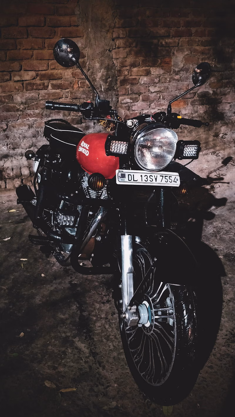 HD-wallpaper-bike-royal-enfield-bullet-classic-royal-enfield-alloys-red-bike-350-motorcycle-black