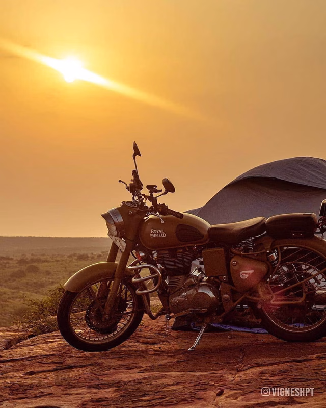 HD-wallpaper-bulelt-royal-enfield-bike-bullet-motor-motorcycle-royal-royals-sunset