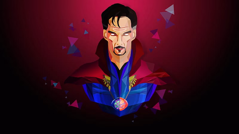HD-wallpaper-doctor-strange-low-poly-art-doctor-strange-superheroes-low-poly-artist-artwork-digital-art-behance