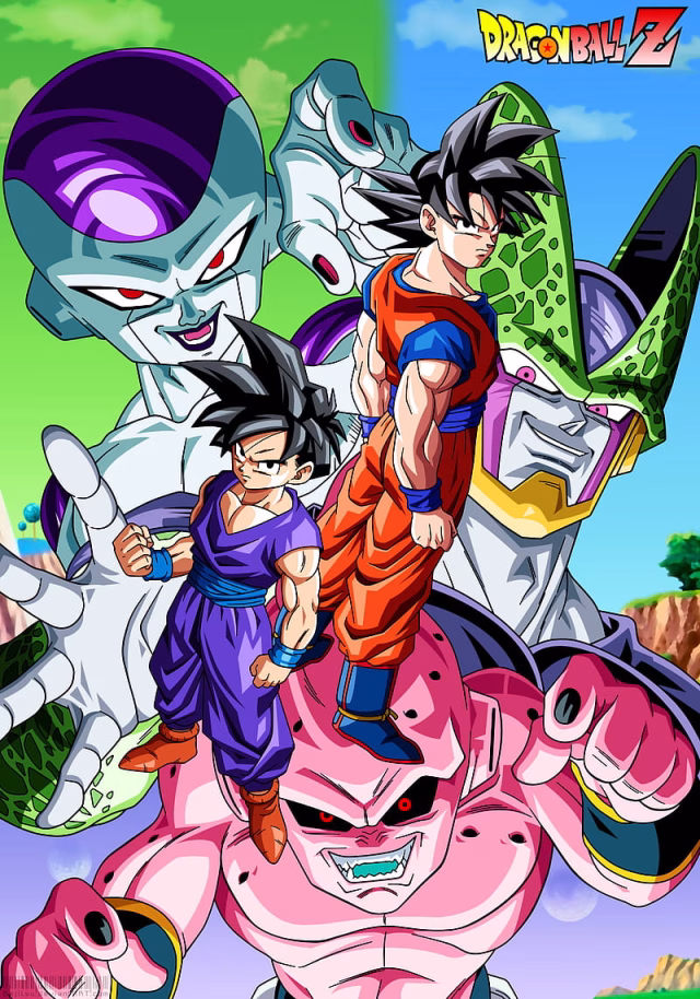 HD-wallpaper-dragon-ball-z-cell-dragon-ball-gohan-goku
