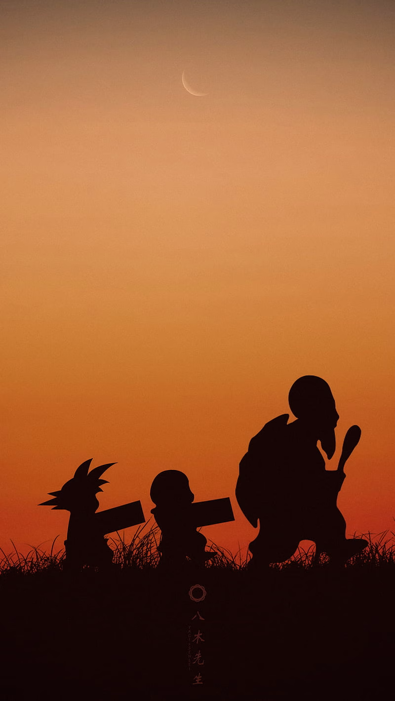 HD-wallpaper-goku-krillin-kame-kamesenin-son-goku-dbz-dragon-ball
