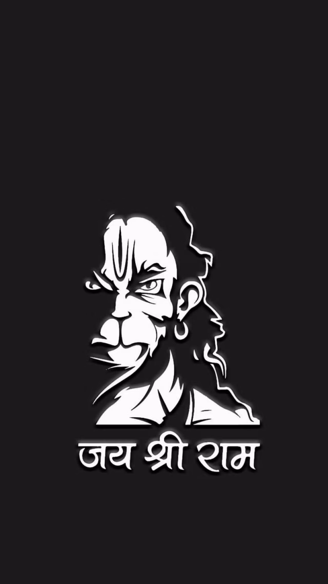 HD-wallpaper-hanuman-ji-dangerous-black-background-bajrangbali-lord-god