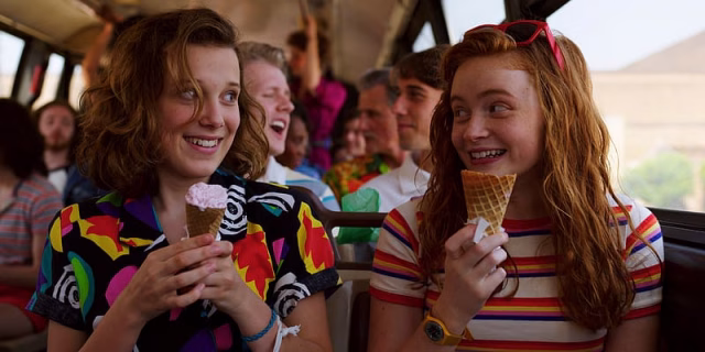 HD-wallpaper-ice-cream-tv-show-millie-bobby-brown-eleven-stranger-things-stranger-things-sadie-sink-max-mayfield-stranger-things-season-3