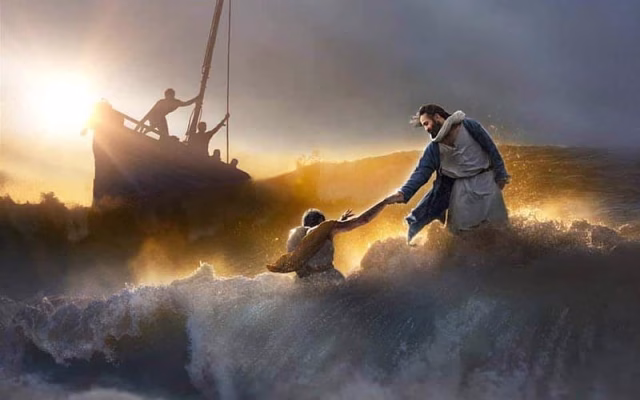 HD-wallpaper-jesus-and-peter-in-sea-boat-christ-peter-disciples-storm-jesus-sea