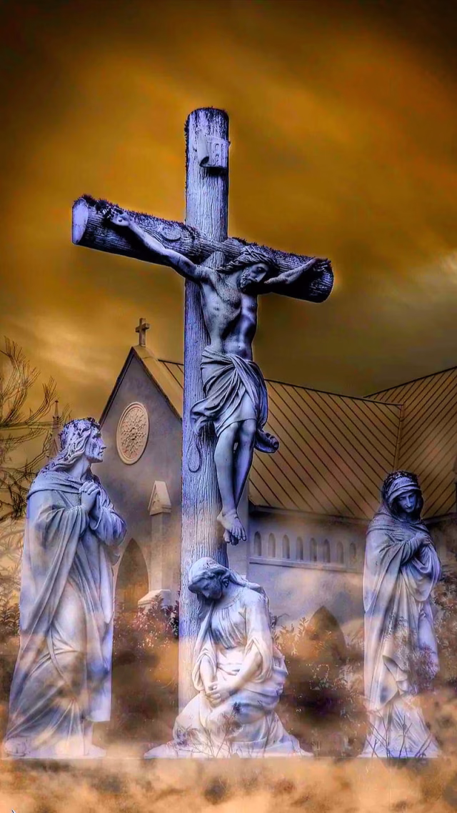 HD-wallpaper-jesus-crucified-christ-cross-crucified-jesus-orange-sky-sky-son-of-god-statues