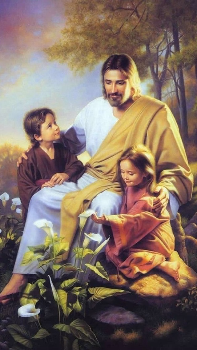 HD-wallpaper-jesus-jesus-christ-with-children-jesus-jesus-christ-with-children