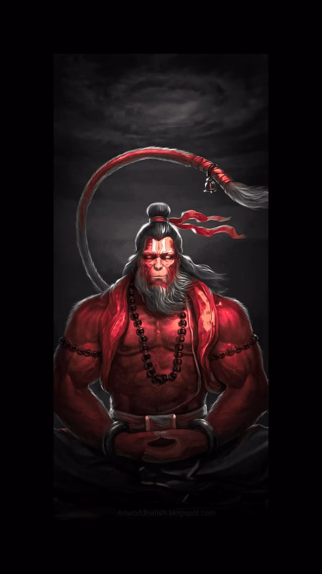 HD-wallpaper-lord-hanuman-meditation-lord-hanuman-meditation-god-black-bajrangbali-jai-shree-ram