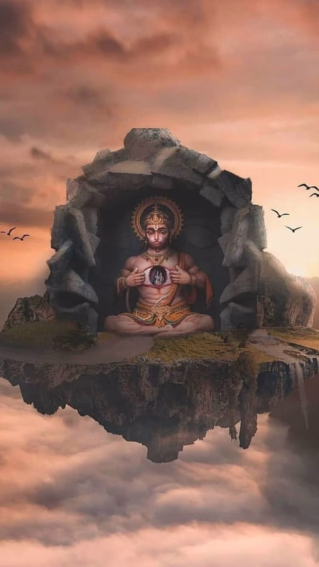 HD-wallpaper-lord-hanuman-sitting-on-mountain-lord-hanuman-sitting-mountain-god-jai-shree-ram
