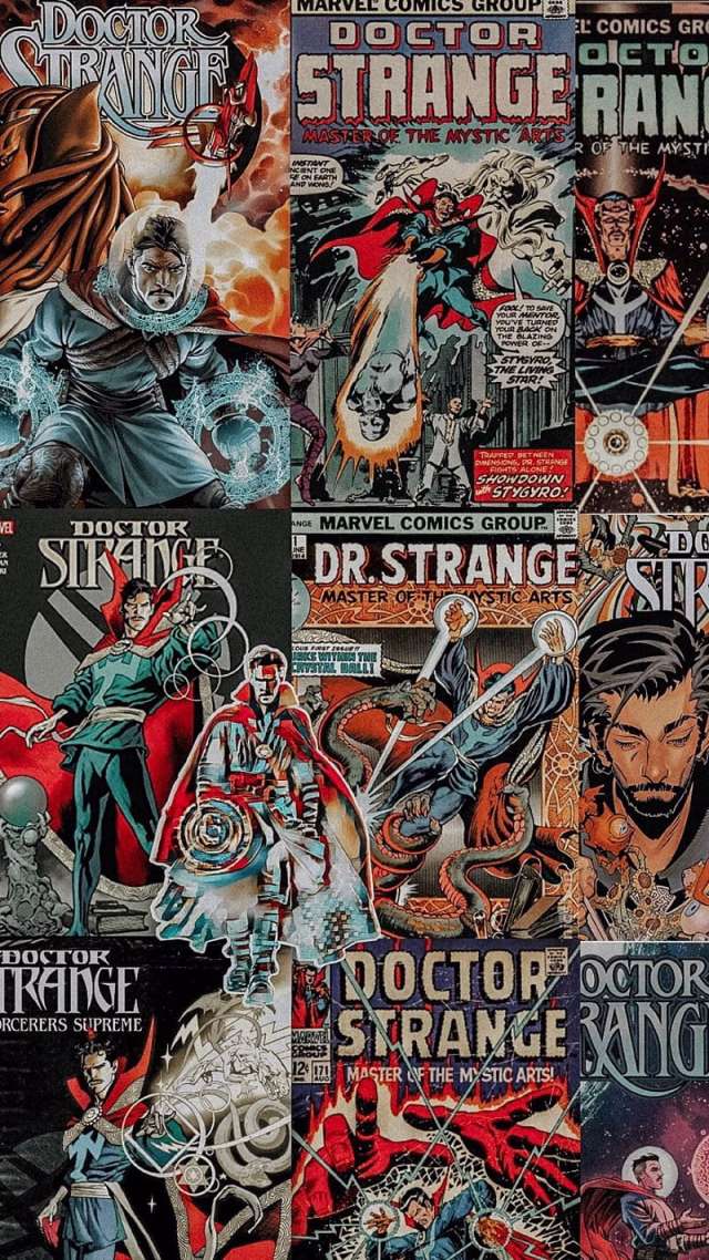 HD-wallpaper-marvel-collage-comics-doctor-strange