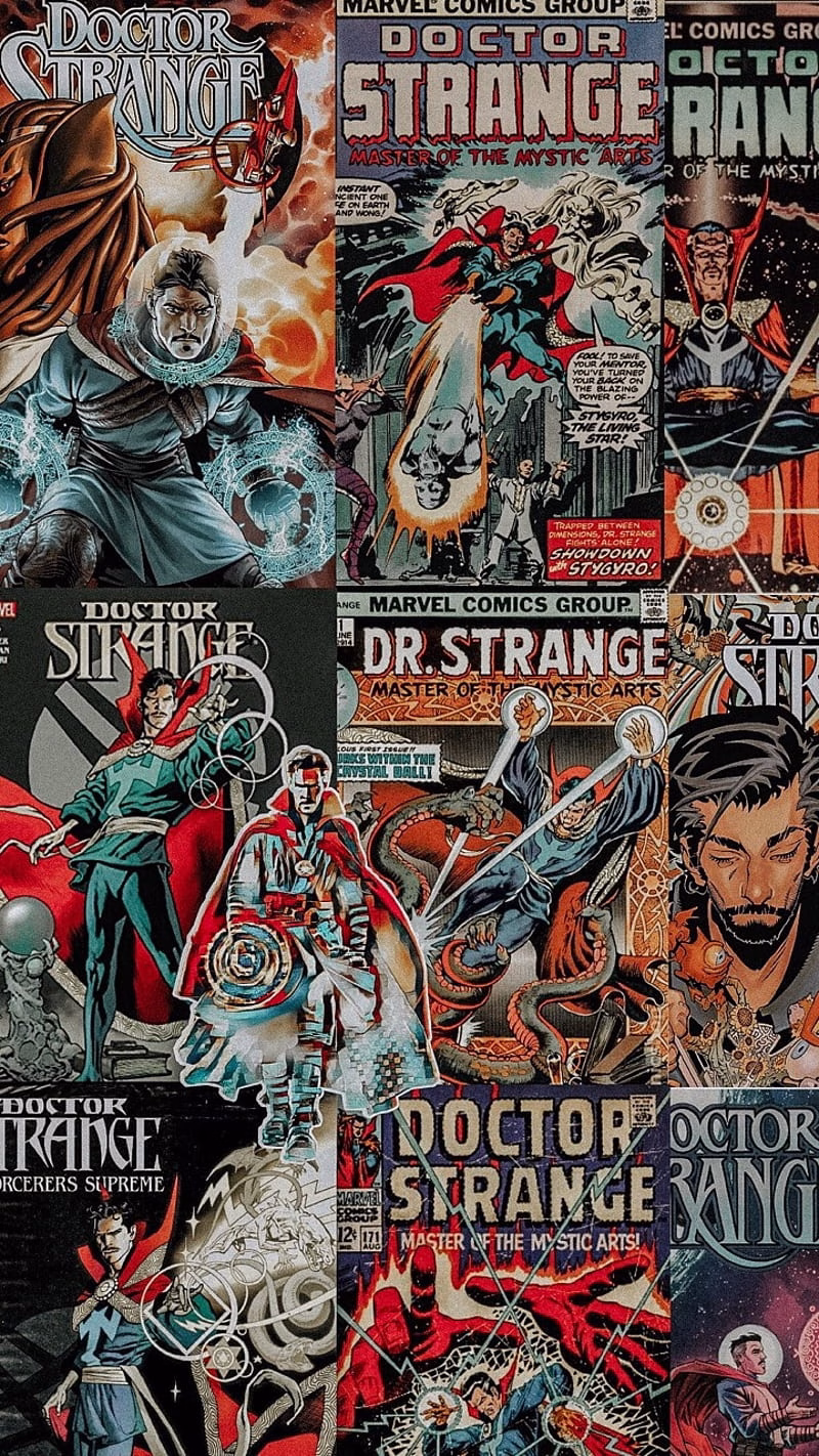 HD-wallpaper-marvel-collage-comics-doctor-strange
