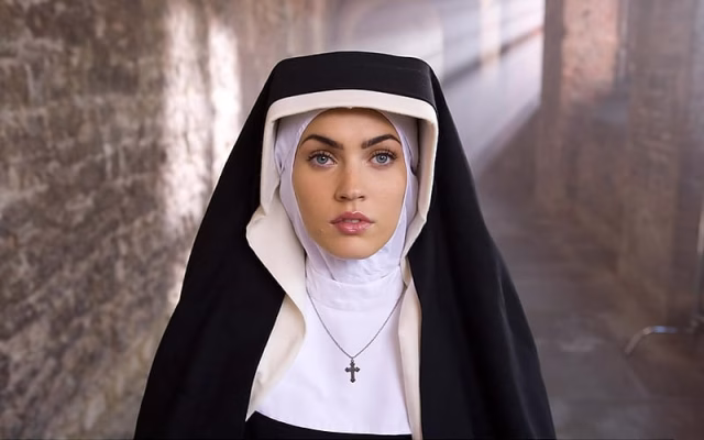 HD-wallpaper-megan-fox-as-a-nun-babe-fox-actress-nun-megan-hot