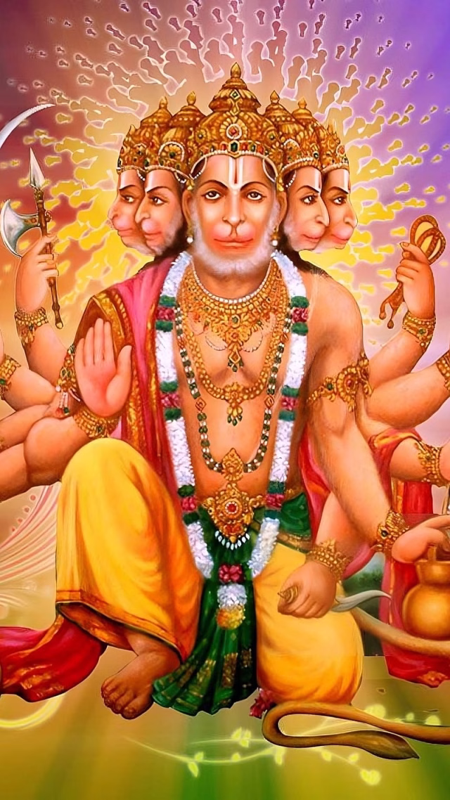 HD-wallpaper-panchmukhi-hanuman-ji-ke-jai-shri-ram-lord-god