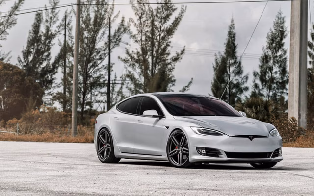 HD-wallpaper-tesla-model-s-2017-vossen-wheels-silver-model-s-tuning-electric-car-tesla