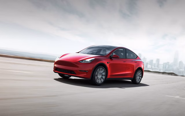 HD-wallpaper-tesla-model-y-2021-exterior-front-view-electric-crossover-new-red-model-y-electric-cars-tesla