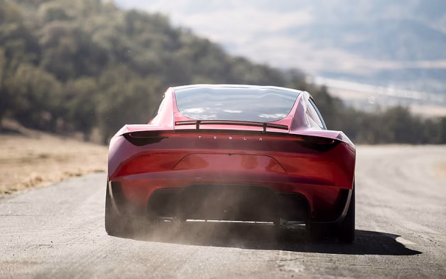 HD-wallpaper-tesla-roadster-2020-rear-view-sports-coupe-electric-car-road-speed-american-cars-tesla