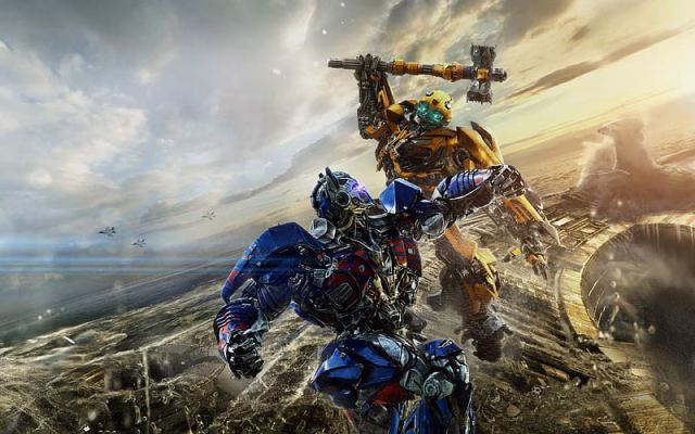 HD-wallpaper-transformers-5-the-last-knight-2017-poster-battle-optimus-prime-bumblebee